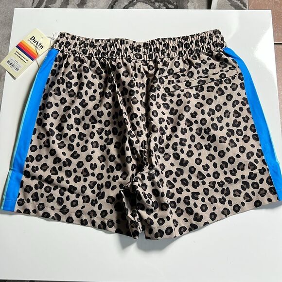 Duvin Design Men’s Cheetah Disco Swim Short - Picture 3 of 10